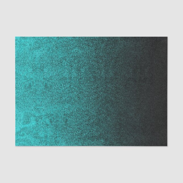 Papier Mousseline Aqua de Falln et gradient noir de parties (Recto)