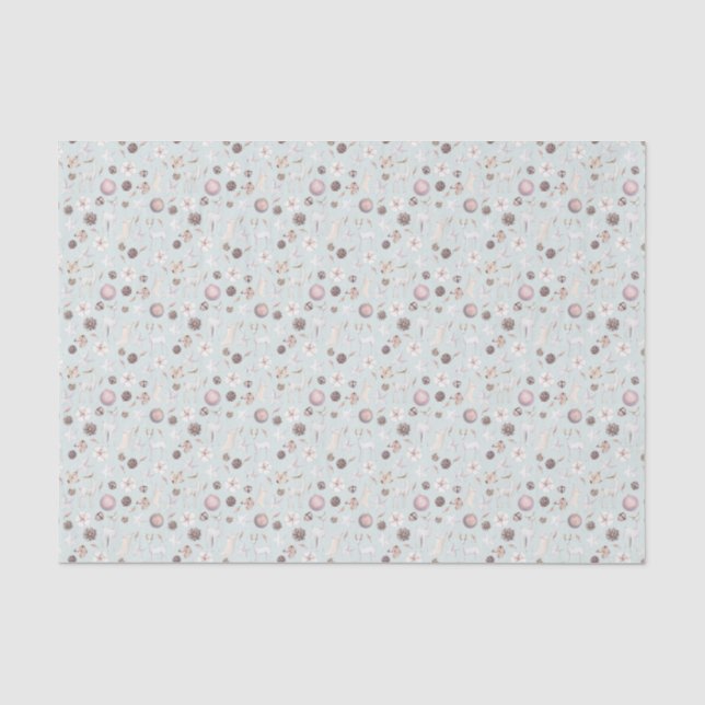 Papier Mousseline Aquarelle Bois Deer (Recto)