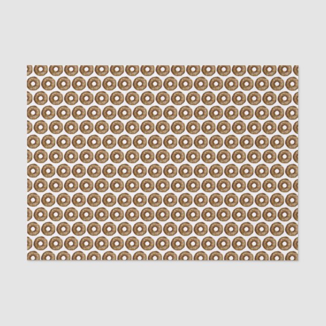 Papier Mousseline Aquarelle Chocolat Sprinkt Motif (Recto)