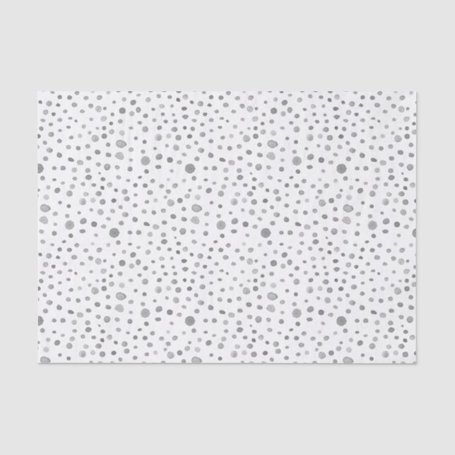 Papier Mousseline Aquarelle de Confetti en ardoise Points Papier de  (Recto)