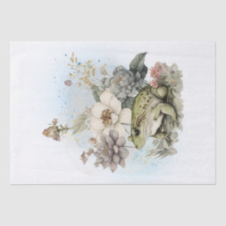 Papier Mousseline Aquarelle de grenouille