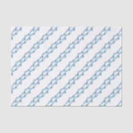 Papier Mousseline Aquarelle Noel Tinsel bleu