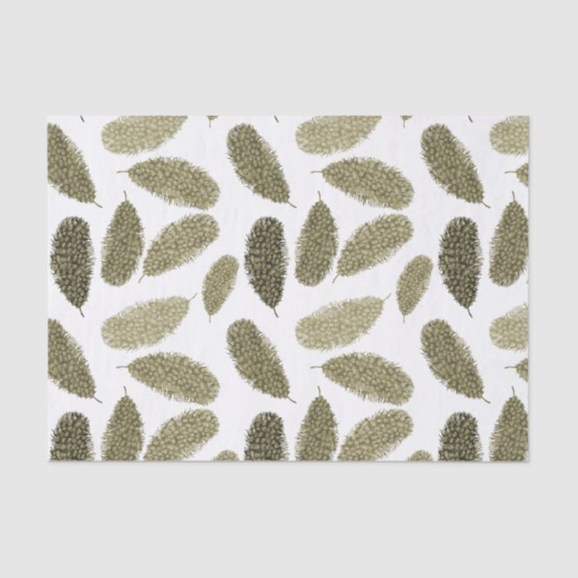 Papier Mousseline Aquarelle Or (Recto)