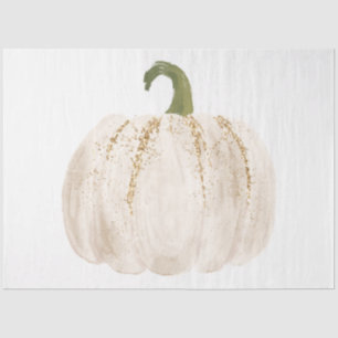 Papier Mousseline Aquarelle Parties scintillant Citrouille série Des