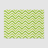Aquarelle verte citron vert Chevron Tissu Papier