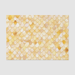 Papier Mousseline Aquarelle Wonky Gold Parties scintillant métal sir