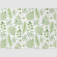 Aquarelles et Motif d'Eucalyptus