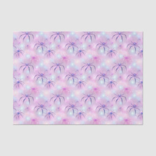 Papier Mousseline Araignées pastel d'Halloween