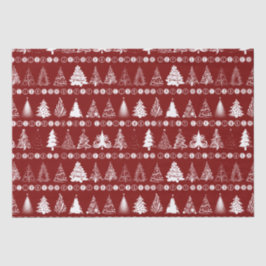 Papier Mousseline Arbre de Noël