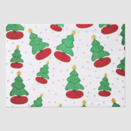 Papier Mousseline Arbre de Noël