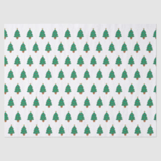Papier Mousseline Arbre de Noël festif