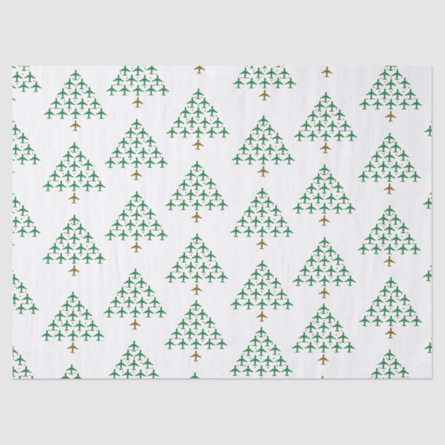 Papier Mousseline Arbre de Noël Up and Aaway (Recto)