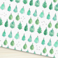 Arbres de Noël verts
