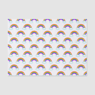 Papier Mousseline Arc-en-ciel