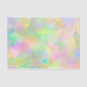Papier Mousseline Arc-en-ciel en pastel