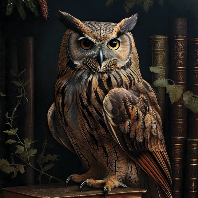Papier Mousseline Arcane Guardian Le hibou mystique (Créateur téléchargé)
