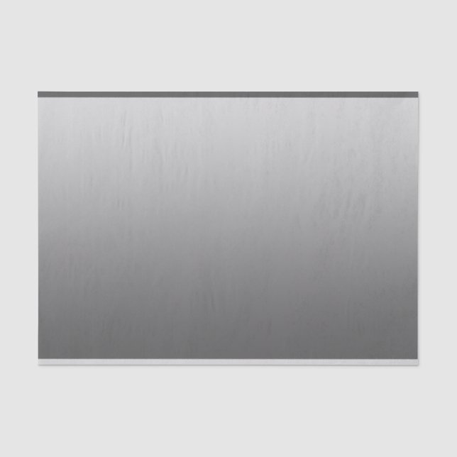 Papier Mousseline Argent élégant de gradient (Recto)
