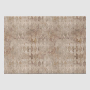 Papier Mousseline Arlequin Brown en détresse
