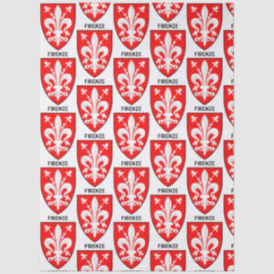 Papier Mousseline Armoiries de lys florentin, Beaux-Arts