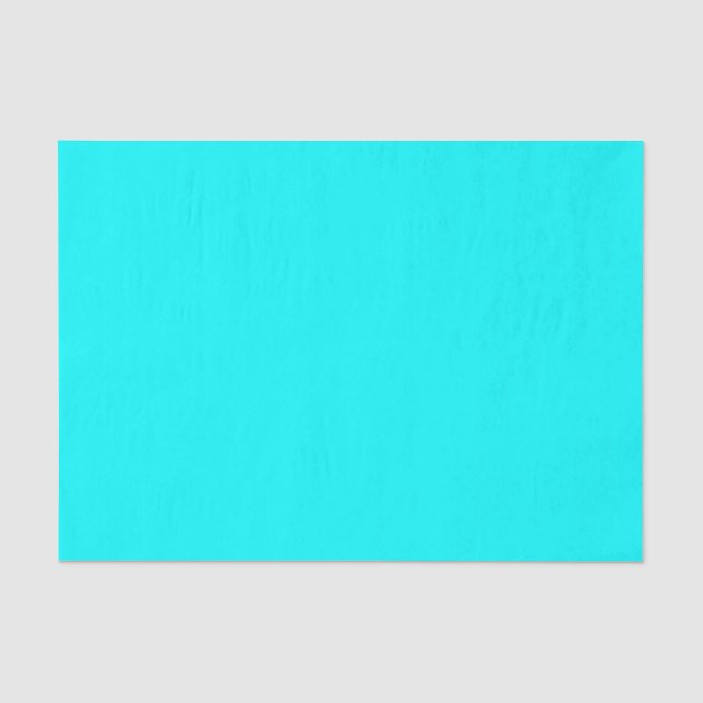 Papier Mousseline Arrière - plan Aqua couleur solide (Recto)