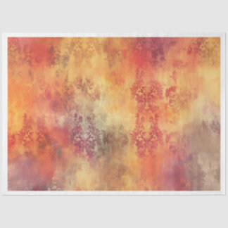 Papier Mousseline Arrière - plan Damask Automne