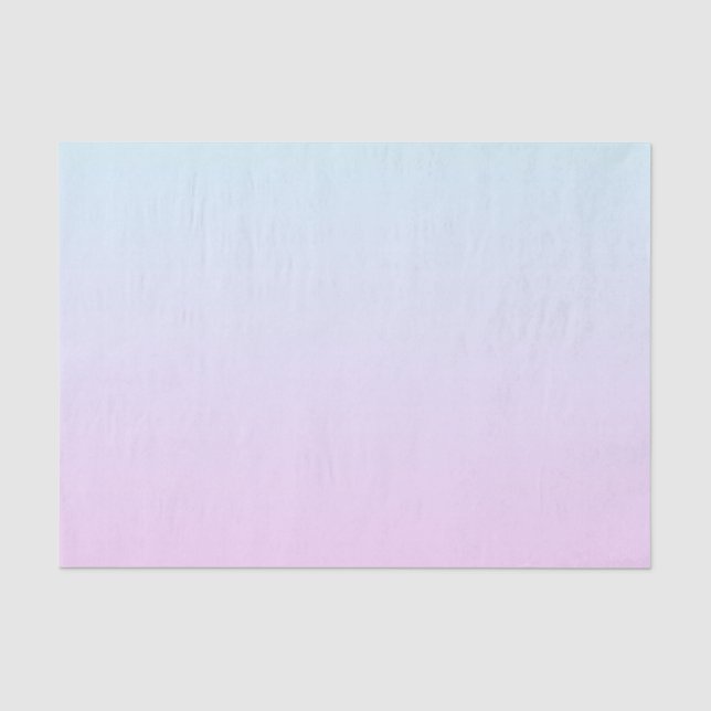 Papier Mousseline Arrière - plan de dégradé rose et bleu pastel (Recto)