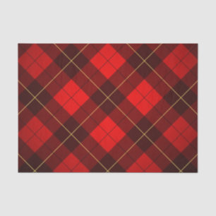 Papier Mousseline Arrière - plan de tartan de Wallace