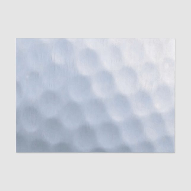 Papier Mousseline Arrière - plan Motif d'impression de balle de golf (Recto)
