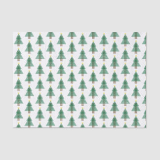 Papier Mousseline Art Deco Christmas Tree
