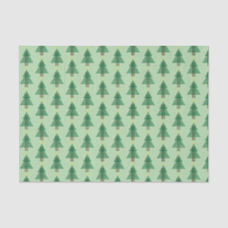 Papier Mousseline Art Deco Christmas Tree