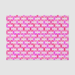 Papier Mousseline Art Déco industriel chic - rose, fuchsia, orchidée