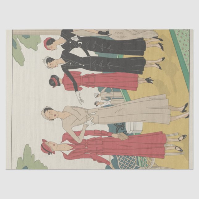 Papier Mousseline Art, Goût, Beauté, juin 1932, no 142 (Recto)