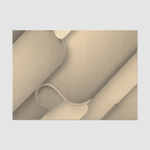 Papier Mousseline Art moderne aux teintes brunes