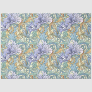 Papier Mousseline Art Nouveau Fond d'écran Floral Design Découpage