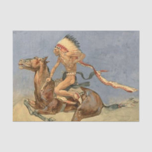 Papier Mousseline Art occidental de Frederic Remington “Danse de gue
