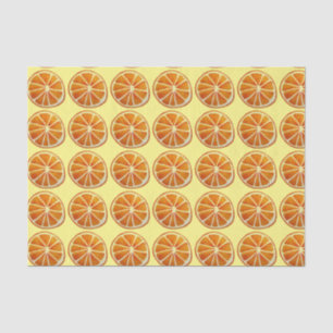 Papier Mousseline Art pour aquarelle de motif de fruit d'agrume