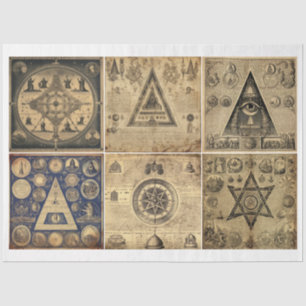 Papier Mousseline Artistes et bricoleurs mystiques occultes sorcière
