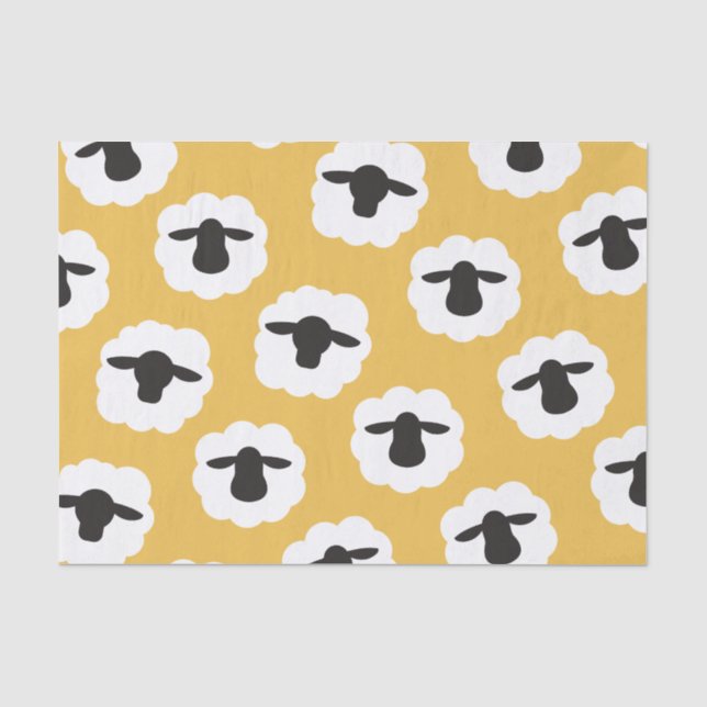 Papier Mousseline Artistes Fluffy Sheep Fiber Love {N'Importe Quelle (Recto)