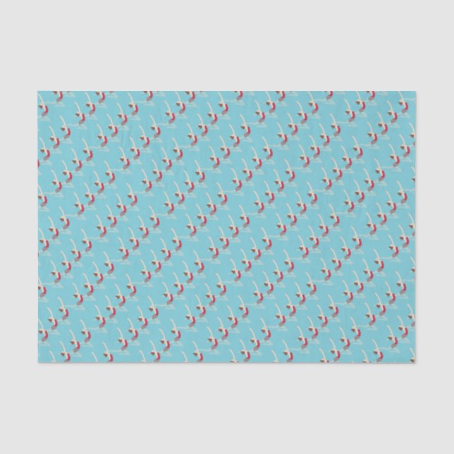 Papier Mousseline Artistic Swimming (Recto)