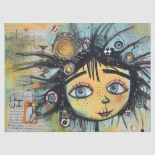 Papier Mousseline ArtLady 28 Charmante et en détresse