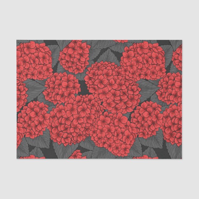 Papier Mousseline Arygdale rouge (Recto)