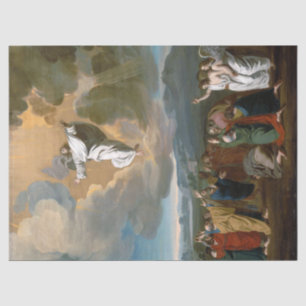 Papier Mousseline Ascension (Jésus-Christ ascendant au Ciel)