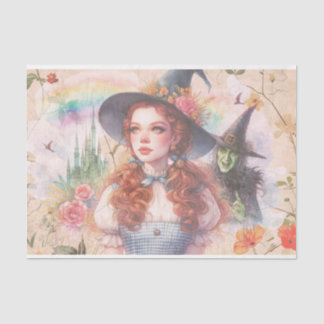 Papier Mousseline Assistant d'Oz - Wicked Witch - Dorothy - Découpag