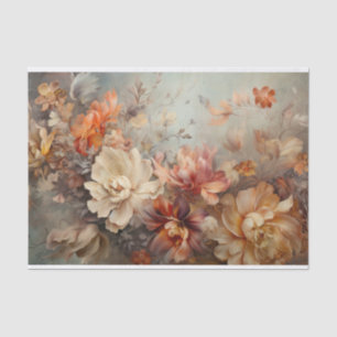 Papier Mousseline Automne Floral Thanksgiving Halloween Découpage