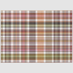 Papier Mousseline Automne Plaid Series Design 19