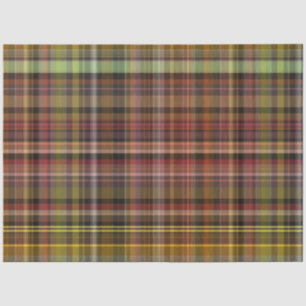 Papier Mousseline Automne Plaid Series Design 20