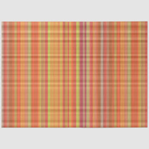 Papier Mousseline Automne Plaid Series Design 26
