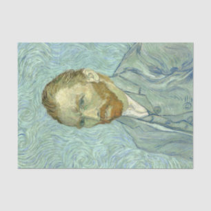 Papier Mousseline Autoportrait de Vincent Van Gogh