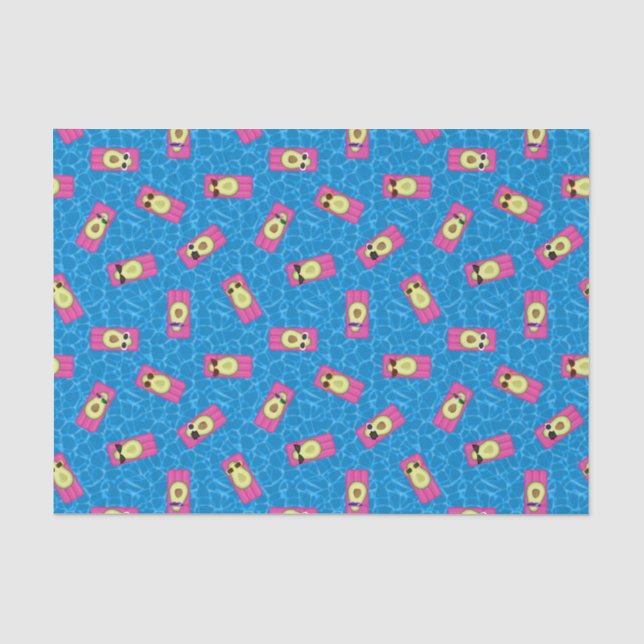 Papier Mousseline Avocat de Cute Stylish (Recto)