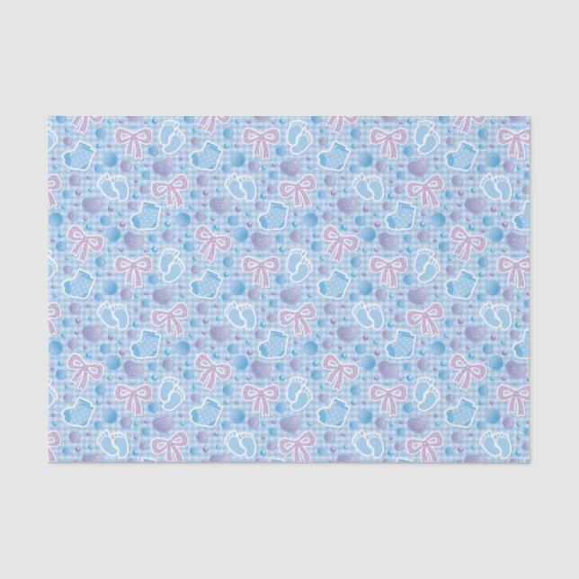Papier Mousseline Baby Boy (Recto)